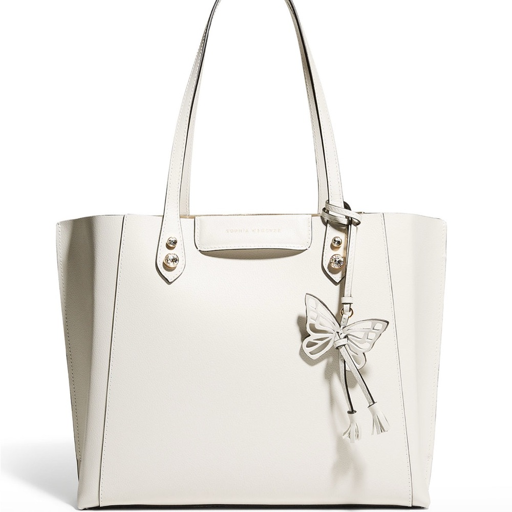 Sophia Webster Hola Leather Shopper Tote Bag